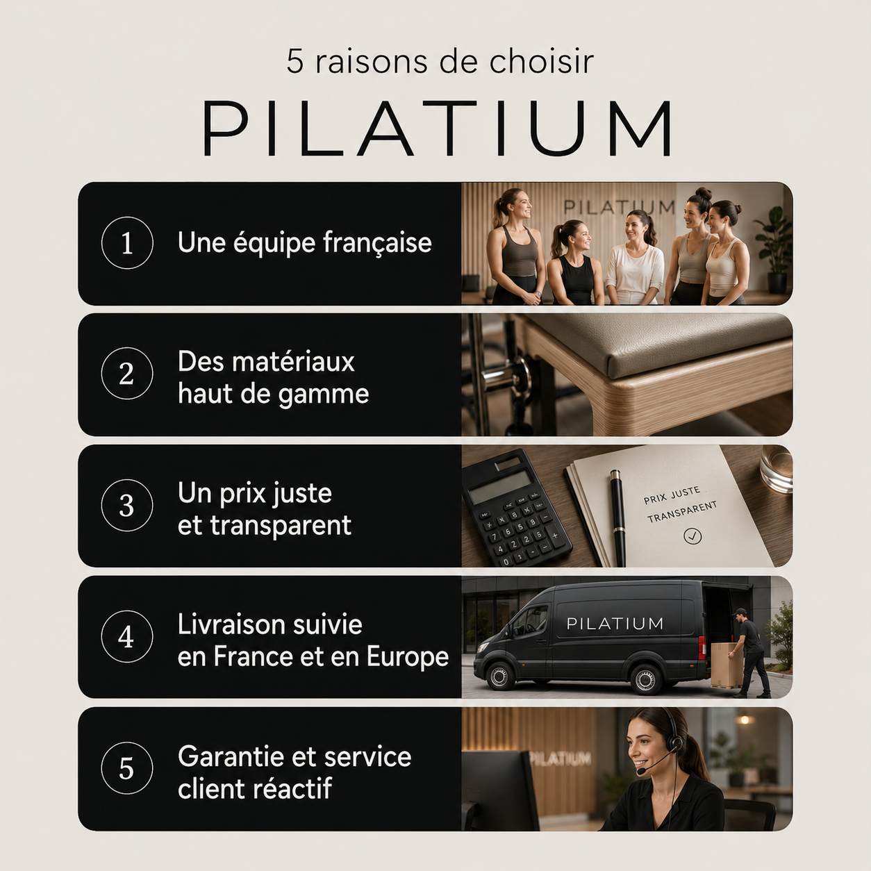 Pilates Reformer Pliable en Bois d’Érable gris – Nexa Reformer