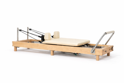 Reformer Pilates pliable Ivory Silk, finition ivoire – photographie produit complémentaire