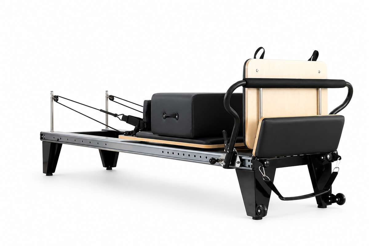Reformer Pilates Professionnel – Rail Complet | Pilatium