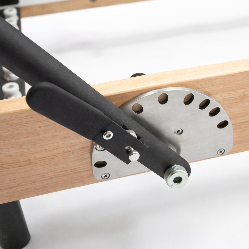 Machine Reformer Pilates Studio en Bois | Édition Onyx