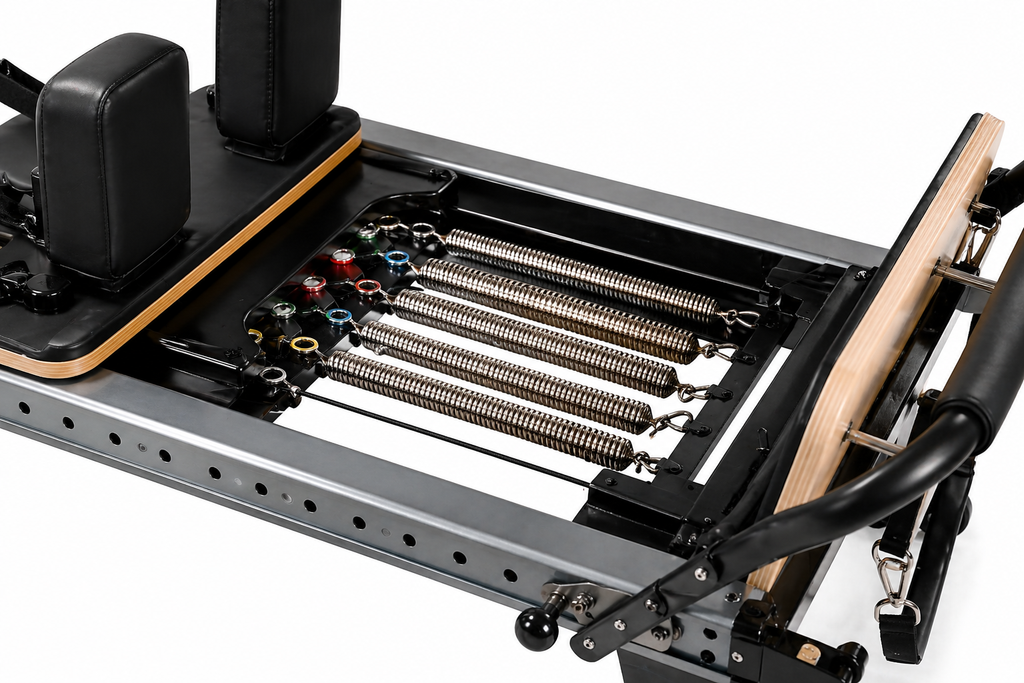 Reformer Pilates Professionnel – Rail Complet | Pilatium