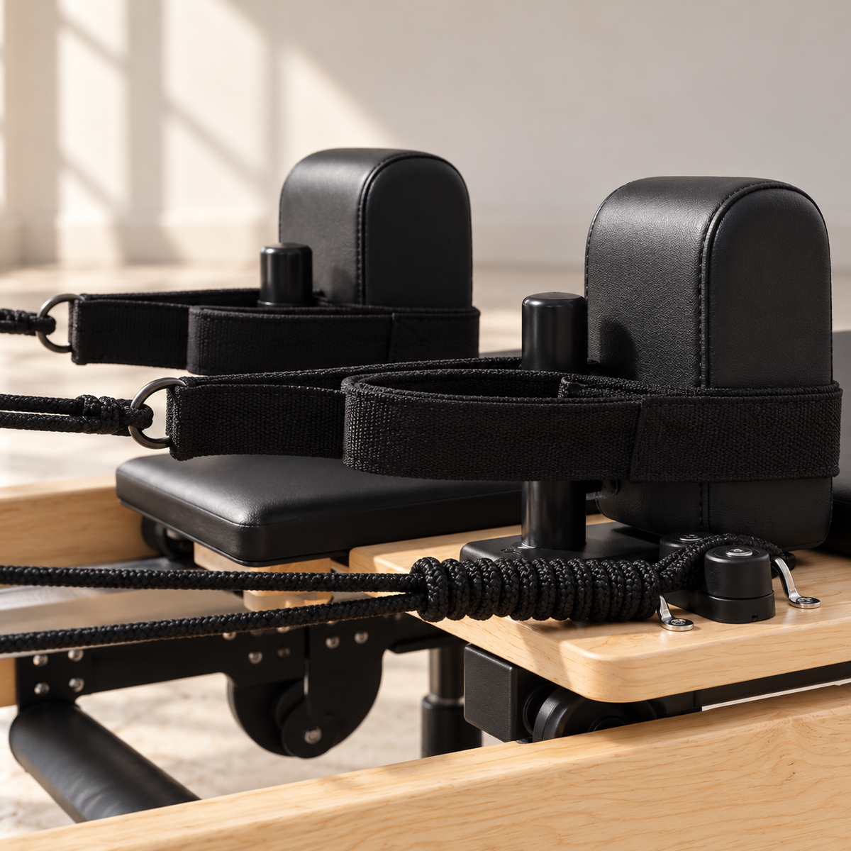 Reformer Pilates Pliable en Bois d'Érable | PILATIUM