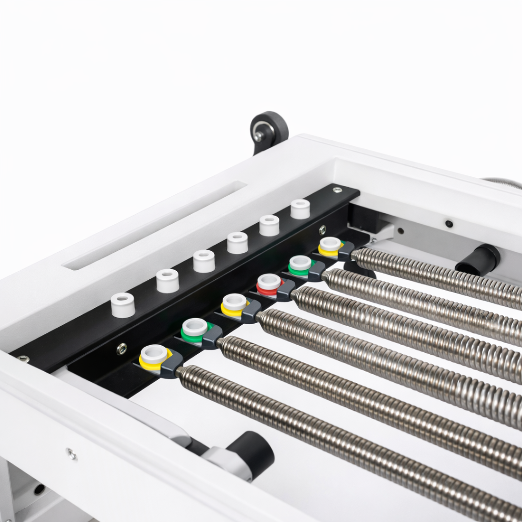 Reformer Pilates Pliable Studio – Édition Aluminium Blanc